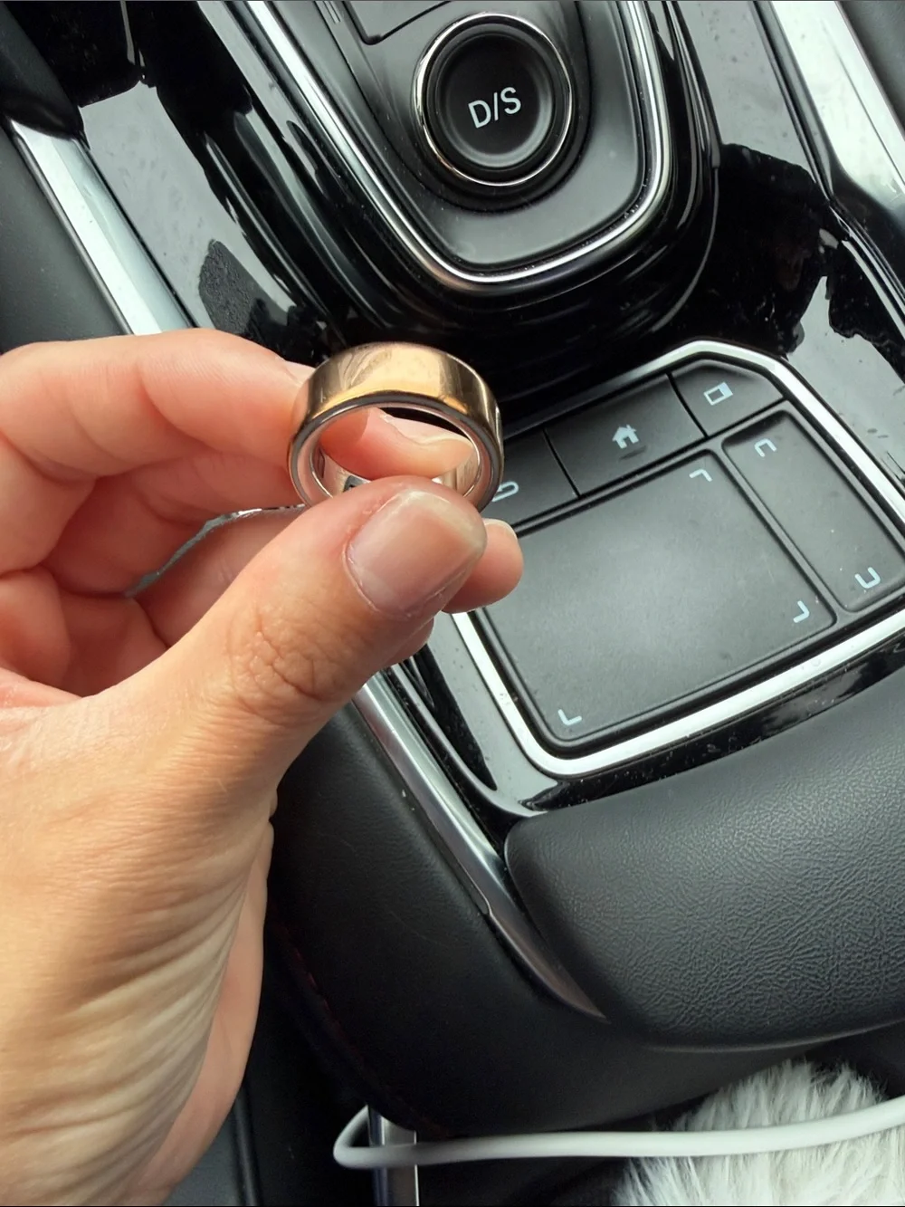 Oura Ring in Rose Gold Finish